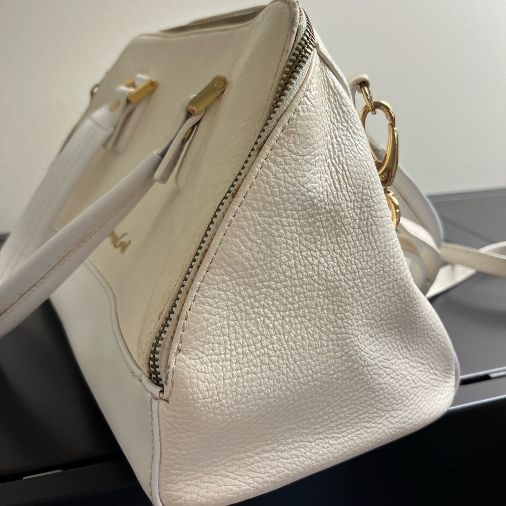 Gianni Conti White and Cream Handbag - Picture 4 of 16